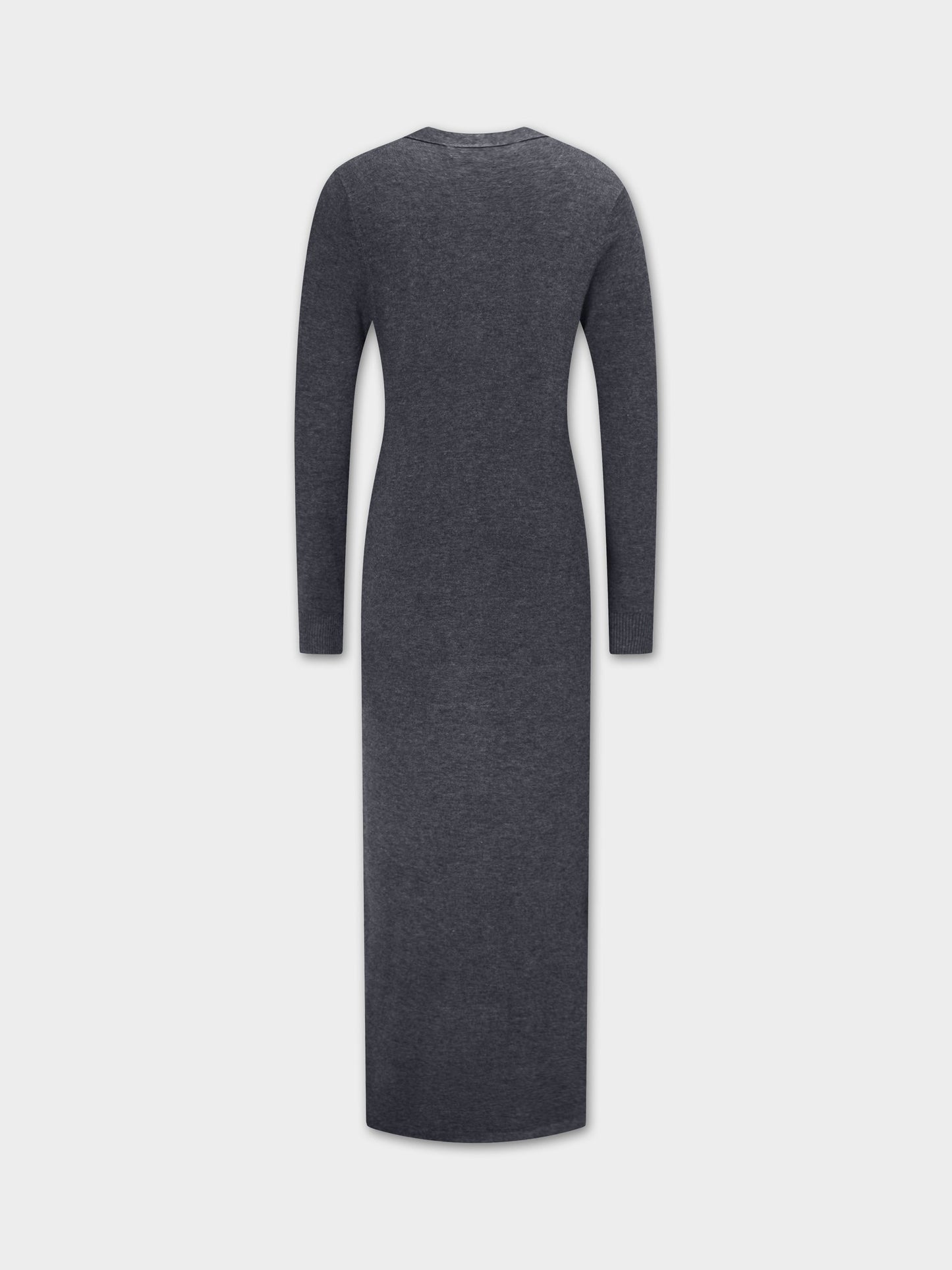 Duster Cardigan 50"-Charcoal Grey-2