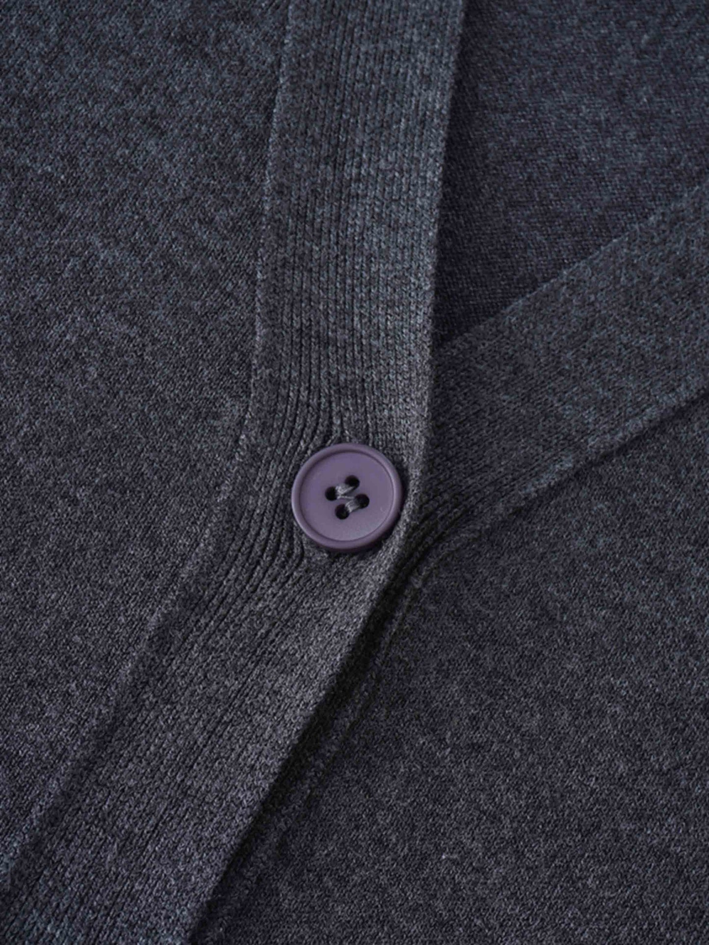 Duster Cardigan 50"-Charcoal Grey-4